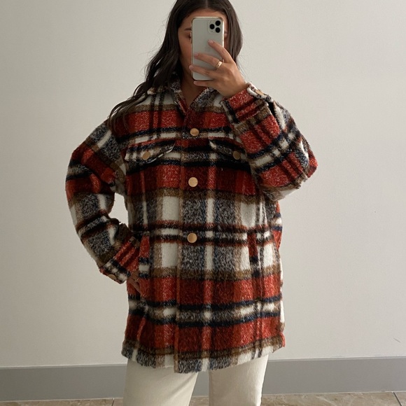 ZARA plaid jacket - Picture 2 of 11